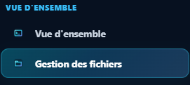Accéder au gestionnaire de fichiers depuis le panel HostyPop